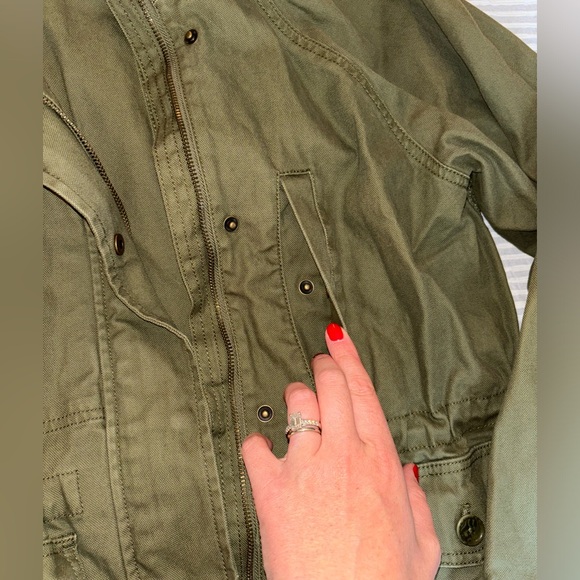 Madewell Olive Green Field Jacket - Picture 4 of 5